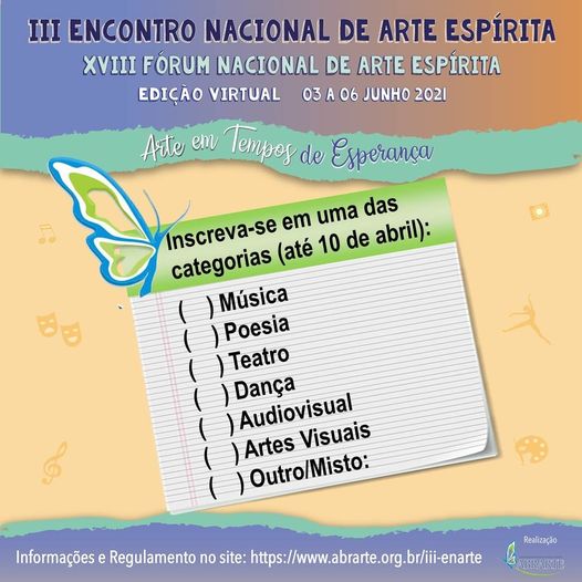 III Encontro Nacional de Arte Espírita