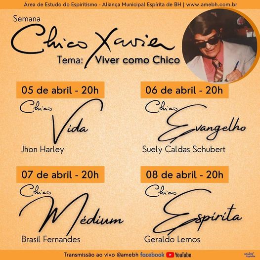 Semana Chico Xavier 